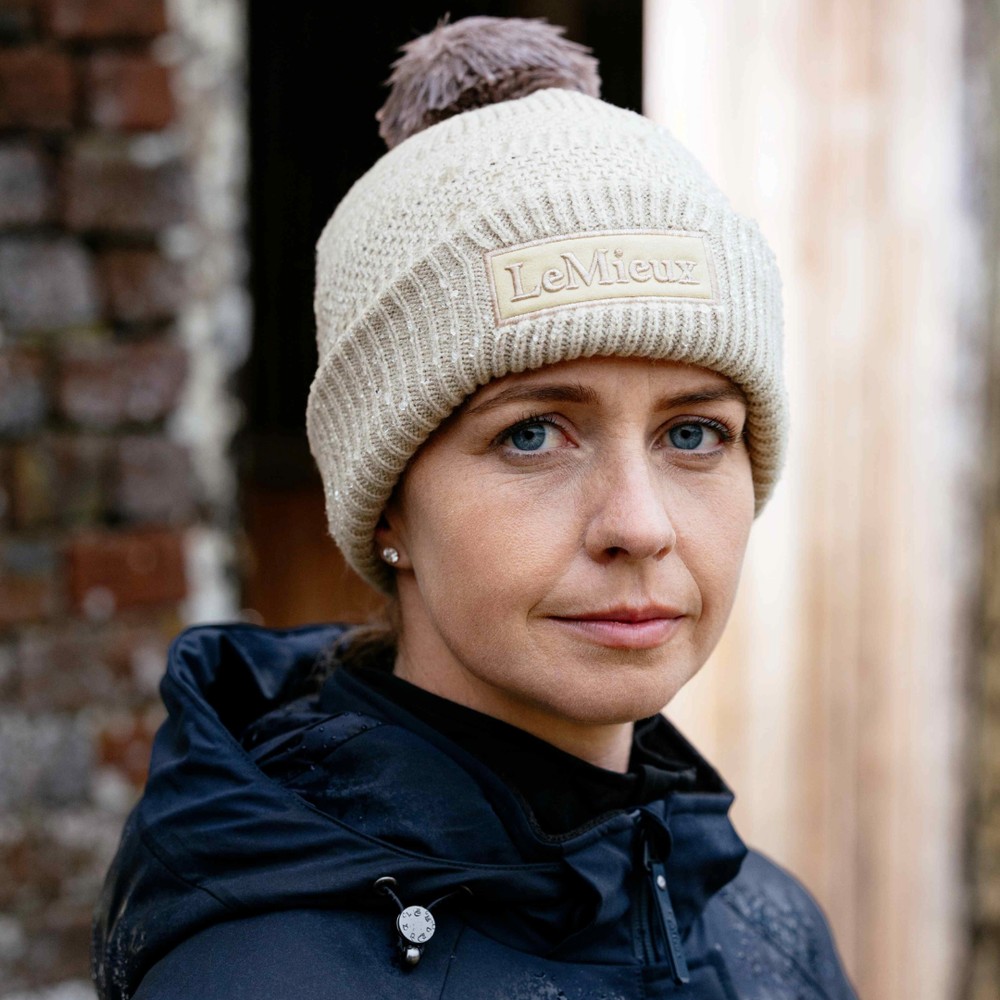 LeMieux x Sealskinz Waterproof Beanie - Stone