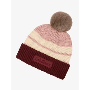 LeMieux x Sealskinz Waterproof Stripe Beanie - Dusty Pink in Dusty Pink