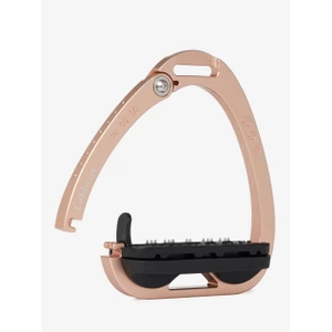 LeMieux Brilliance Vector Balance Stirrup Rose Gold in Rose/Gold