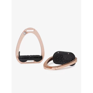 LeMieux Brilliance Vector Balance Stirrup Rose Gold in Rose/Gold