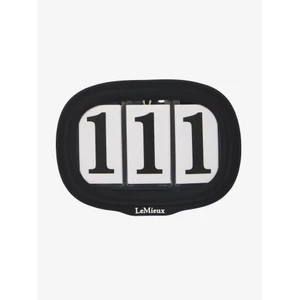 LeMieux Competition Bridle Number Holder Black in Black