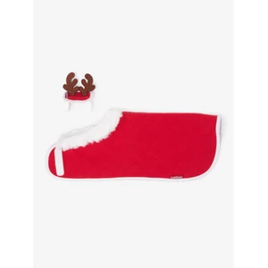 LeMieux Toy Pony Christmas Rug Set Red in Red