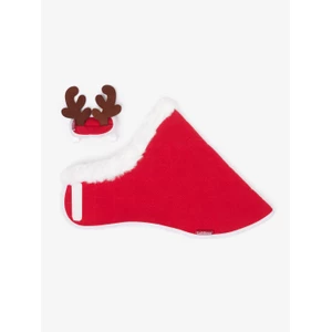 LeMieux Hobby Horse Christmas Rug Set Red 