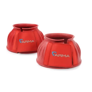 Shires Touch Close Over Reach Boots in Pink