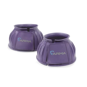 Shires Touch Close Over Reach Boots in Purple