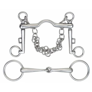 Shires Port Mouth Weymouth Set - Stainless Steel 