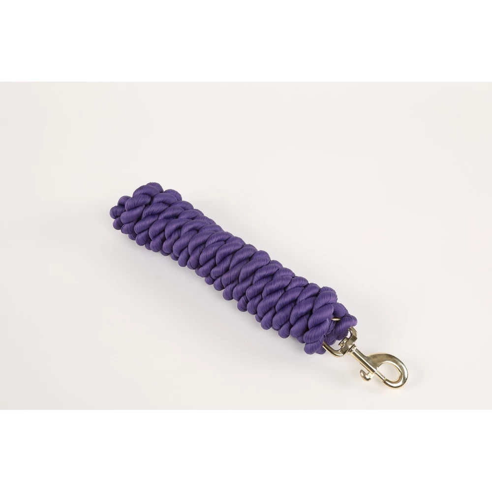 Shires Extra Long Lead Rope in Purple