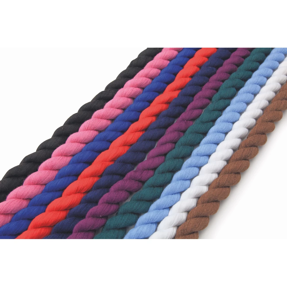 Shires Plain Headcollar Lead Rope in Purple