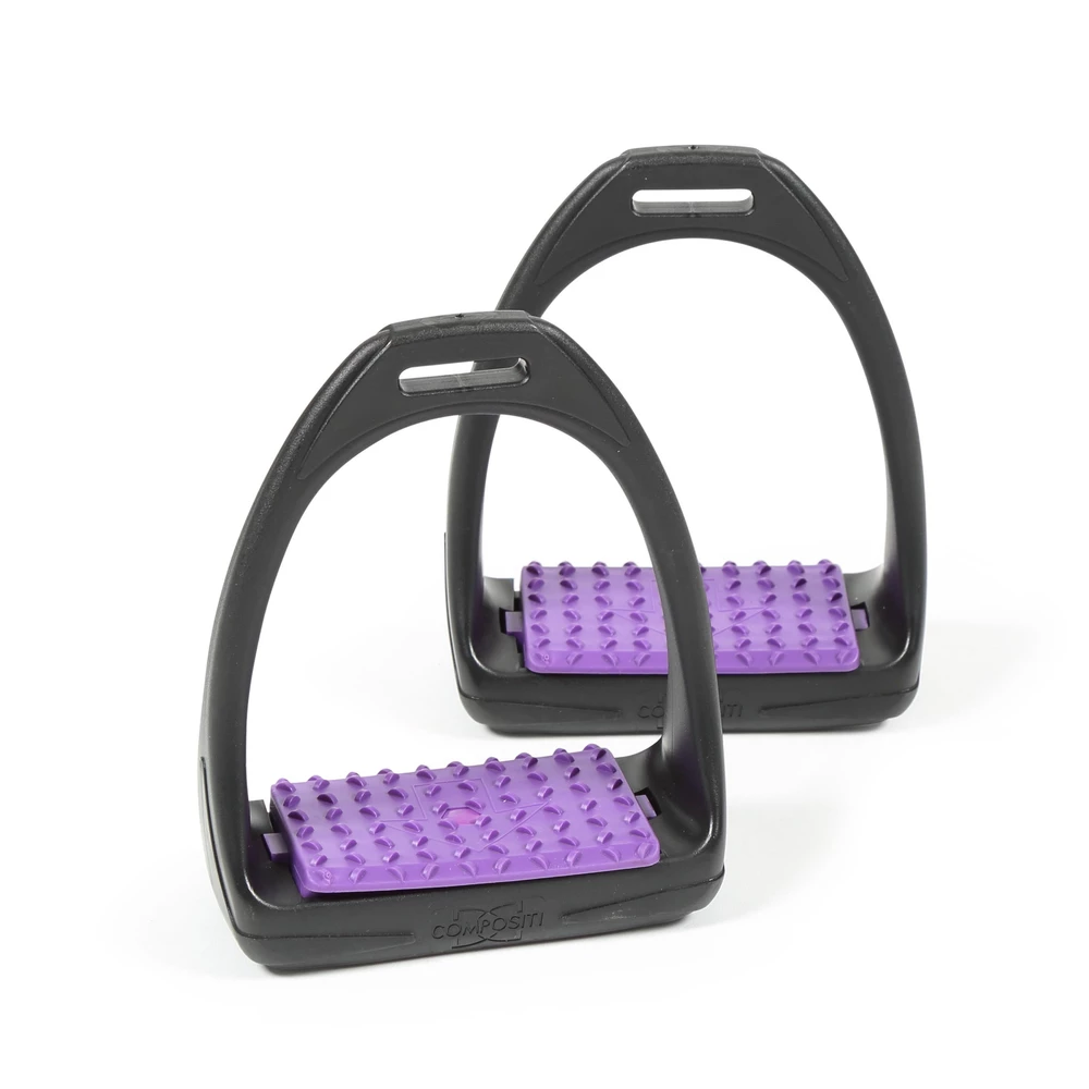 Compositi Reflex Stirrups in Purple