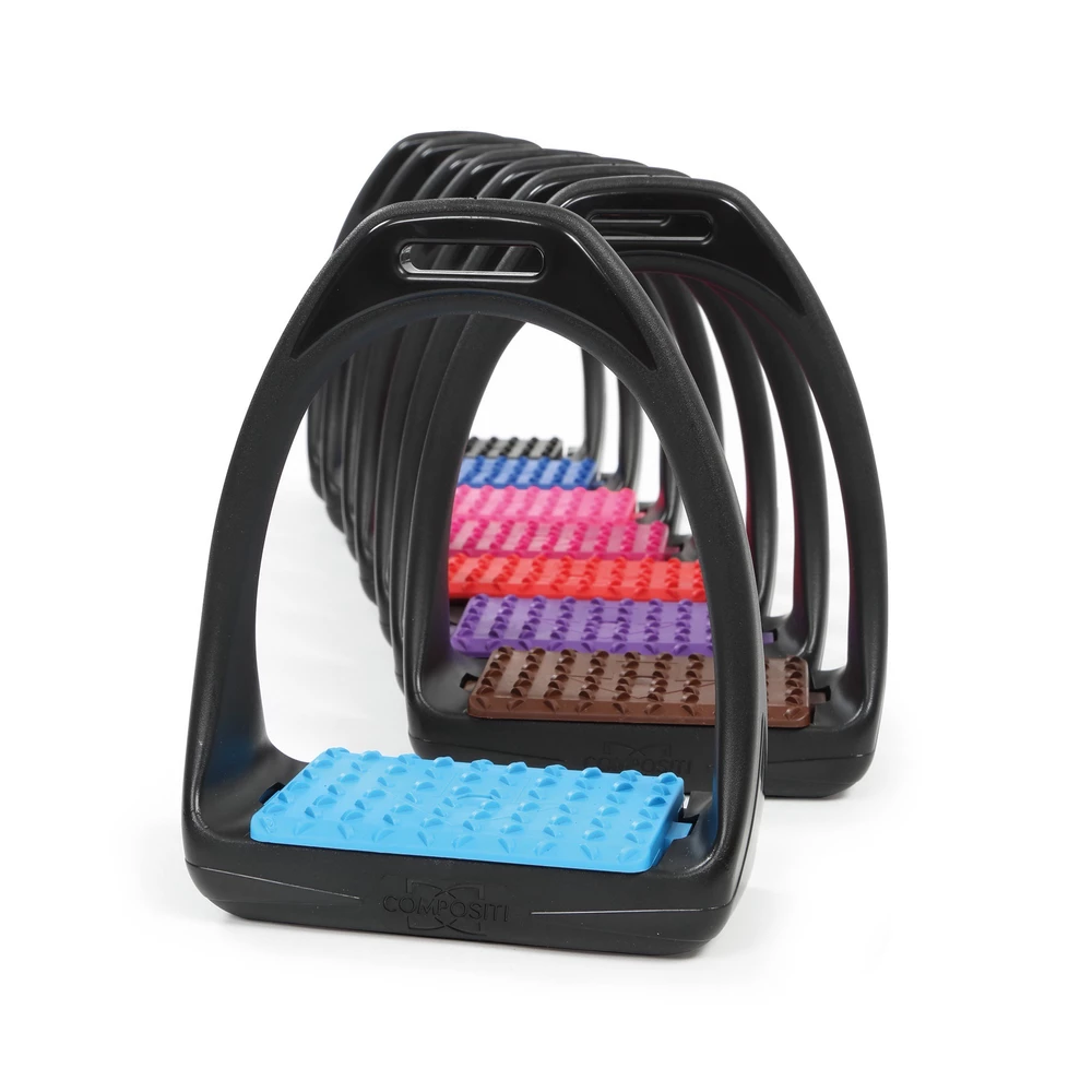Compositi Reflex Stirrups in Raspberry