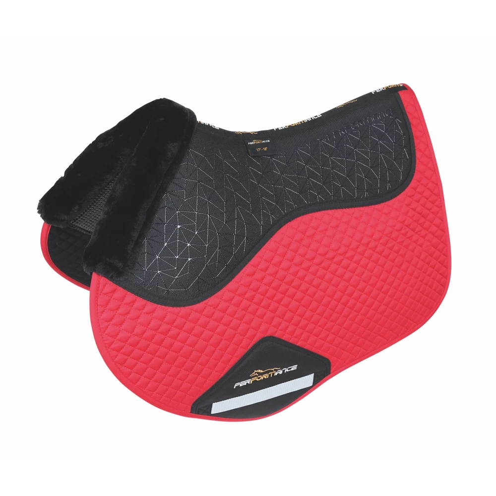 Arma Fusion Jump Saddlecloth in Deep Red