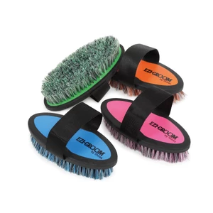 Ezi-Groom EZI-GROOM Grip Body Brush in Bright Pink