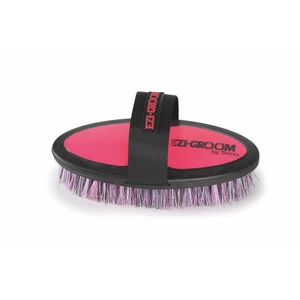 Ezi-Groom EZI-GROOM Grip Body Brush in Bright Pink