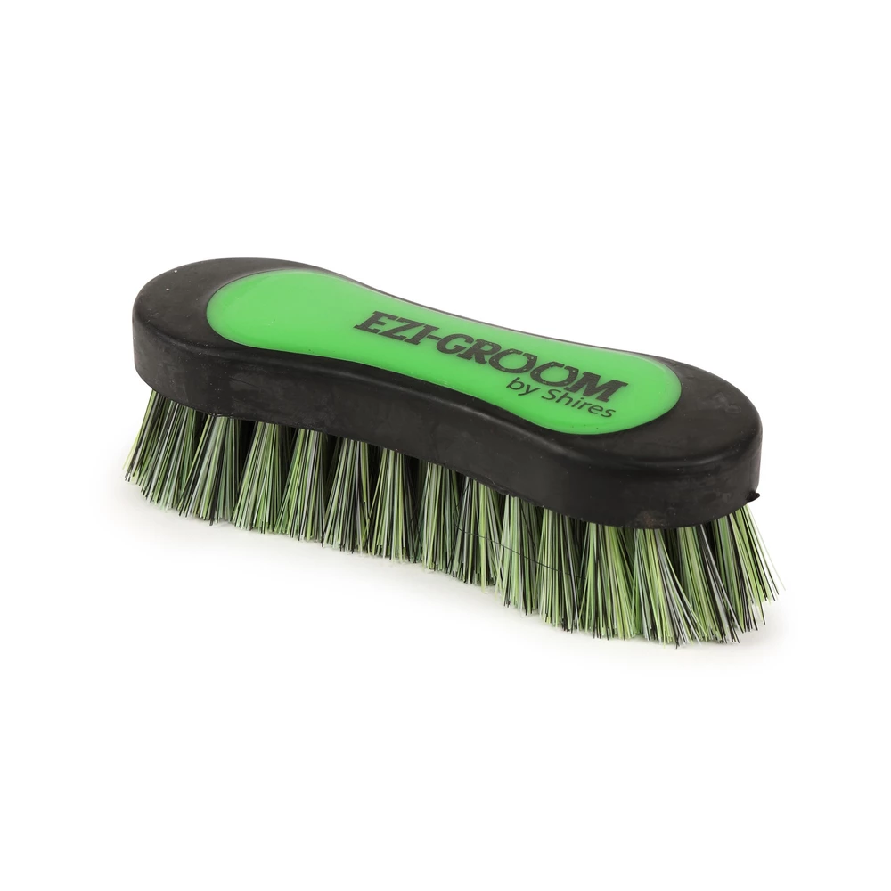 Ezi-Groom EZI-GROOM Grip Face Brush in Lime Green