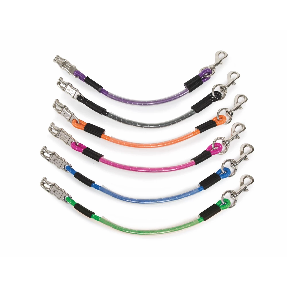 Shires Heavy Duty Bungee Trailer Tie in Purple