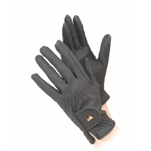 Aubrion PU Riding Gloves in Black