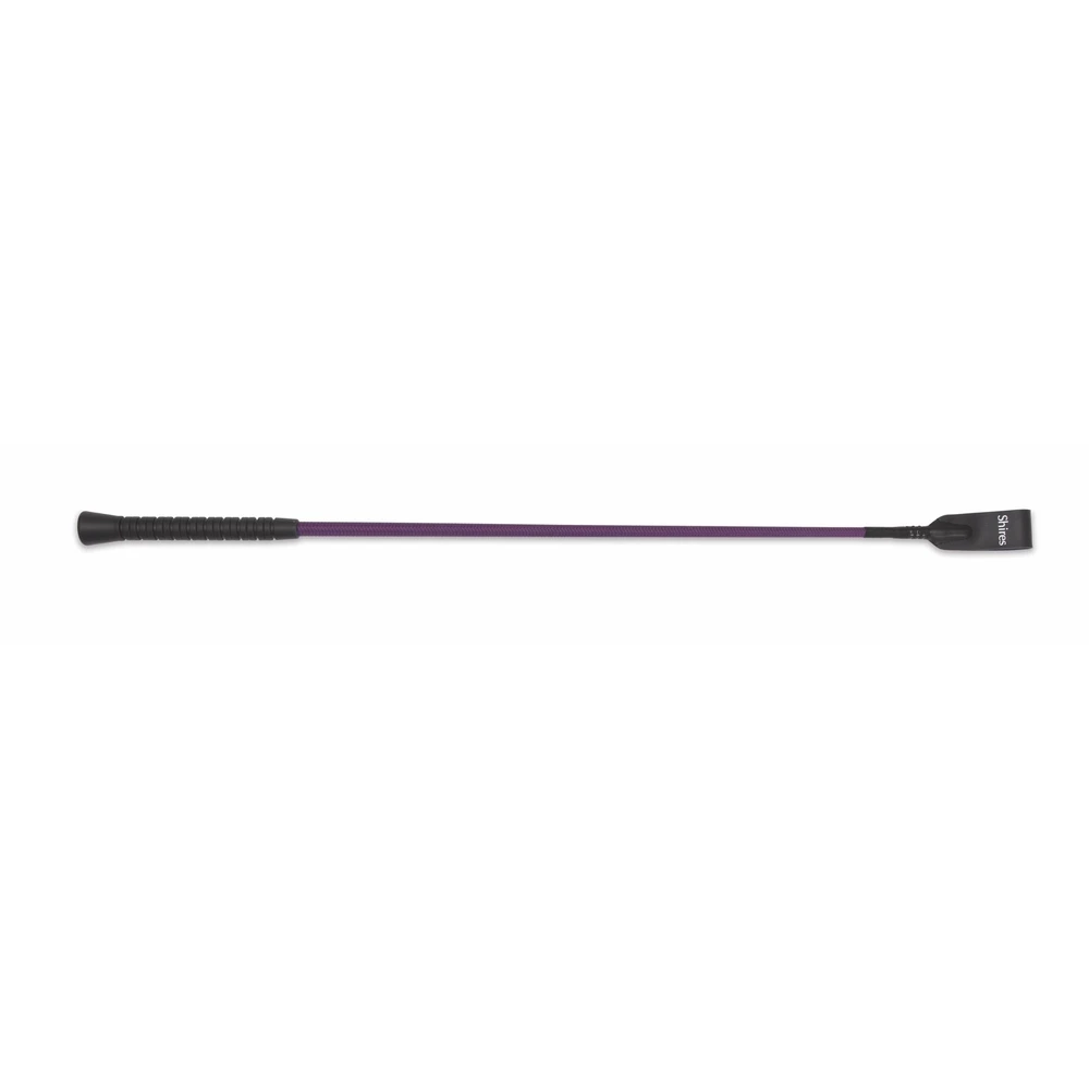 Shires Plain Stem Whip in Purple