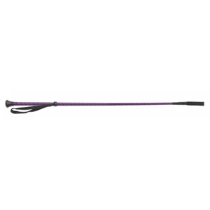 Shires Thread Stem Whip in Purple