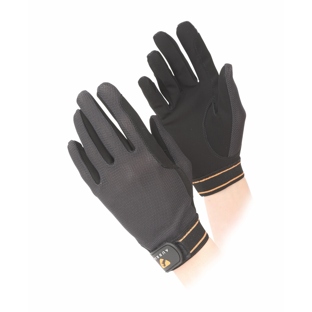 Aubrion Mesh Riding Gloves - Child 