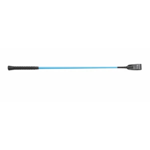 Shires Plain Stem Whip in Bright Blue