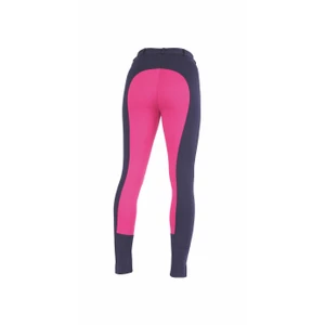 Wessex Two Tone Jodhpurs - Ladies in Navy/Pink