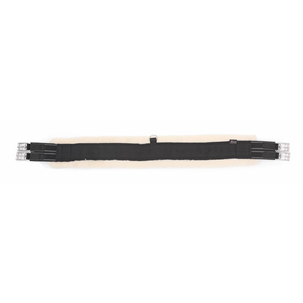 Arma Fleece Lined Girth - Elastic in Brown