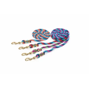 Shires Topaz Lead Rope in Navy/Red/Turquoise