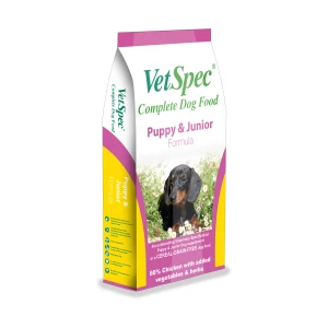 VetSpec Puppy and Junior Formula - 12kg in Unknown