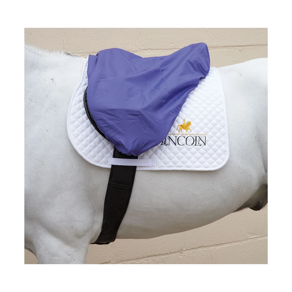 Hy Equestrian Waterproof Saddle Cover in Purple