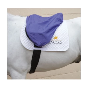 Hy Equestrian Waterproof Saddle Cover in Purple