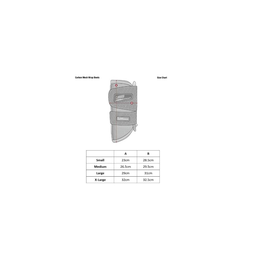 LeMieux Carbon Mesh Wrap Boots