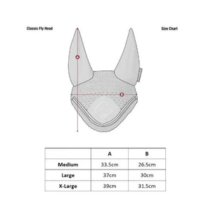 LeMieux Classic Lycra Fly Hood  - Hunter Green in Hunter Green