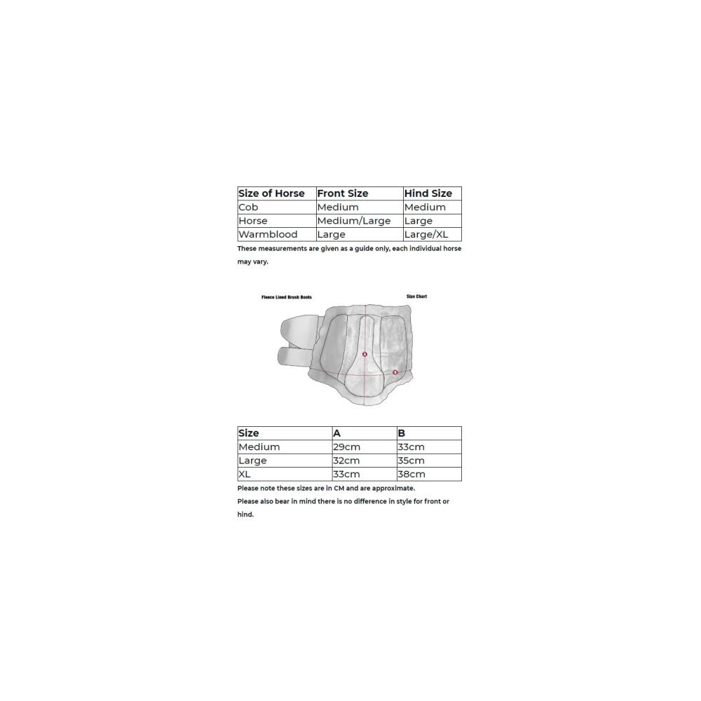 LeMieux Fleece Brushing Boots