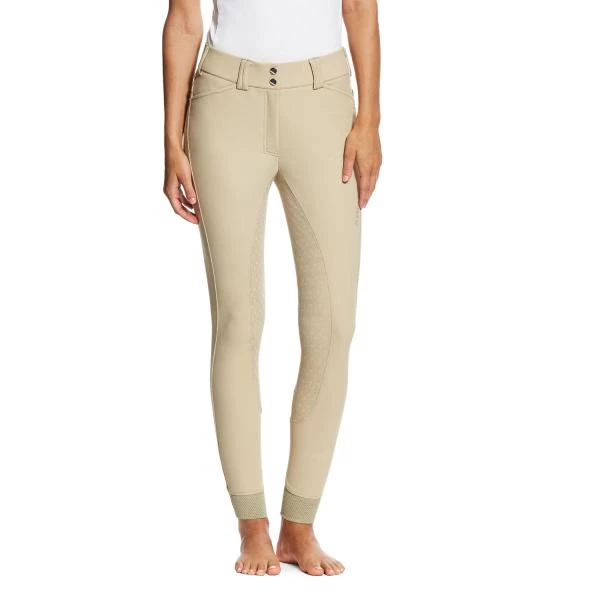 Ariat Womens TRI Factor Full Grip Seat - Tan in Tan