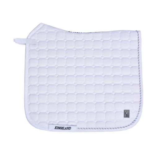 Kingsland Classic Dressage Saddle Pad in White