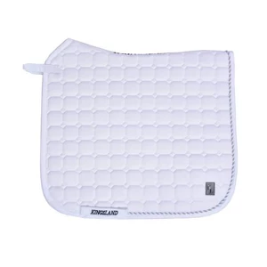 Kingsland Classic Dressage Saddle Pad in White