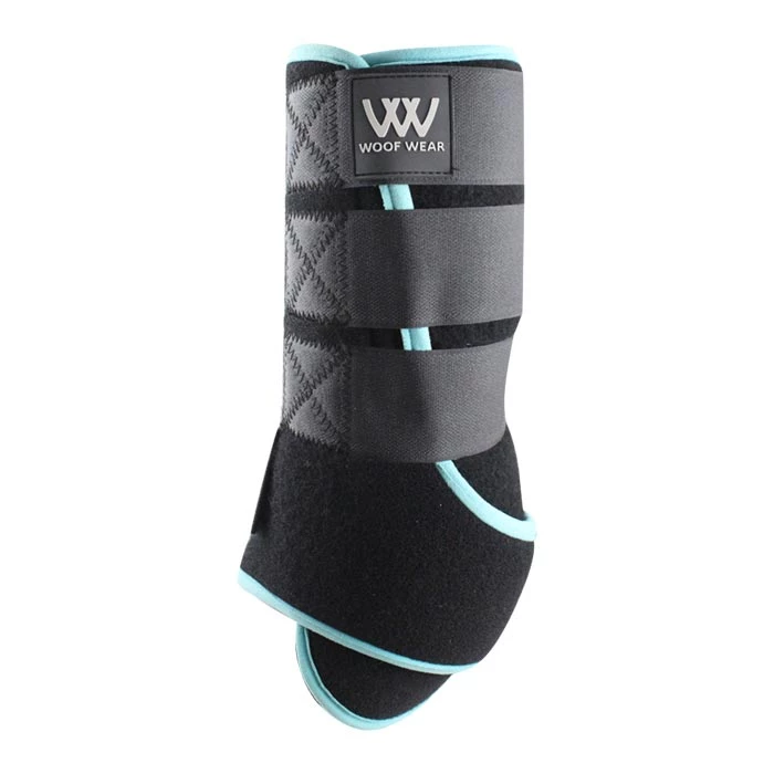 Woof Wear Polar Ice Boot - One Size in Black/Turquoise