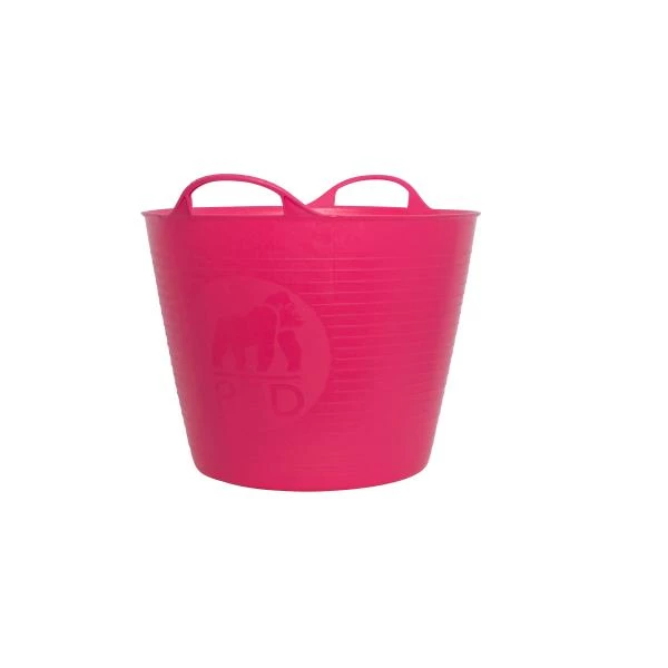 Red Gorilla Flexible Small Tub - 14L in Pink