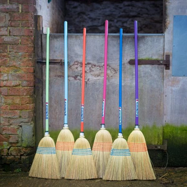 Red Gorilla Corn Brooms Standard in Sky Blue