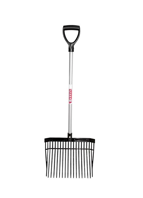 Red Gorilla PC Bedding Fork Short Handle in Black