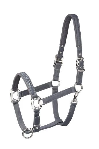 Schockemohle Memphis Nylon Halter Sport in Anthracite