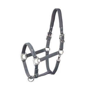 Schockemohle Memphis Nylon Halter Sport in Anthracite