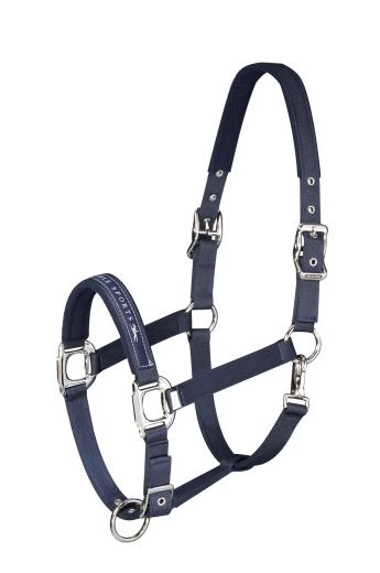 Schockemohle Memphis Nylon Halter Sport in Navy
