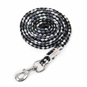 Schockemohle Catch Lead Hook Ropes in Black/Grey/White