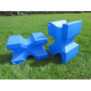 Classic Jumps - X Block (set of 2) in Blue