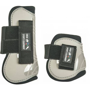 HKM Hkm Set Of 4 Tendon & Fetlock Boots in Taupe/Black