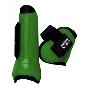 HKM Hkm Set Of 4 Tendon & Fetlock Boots in Grass Green/Black