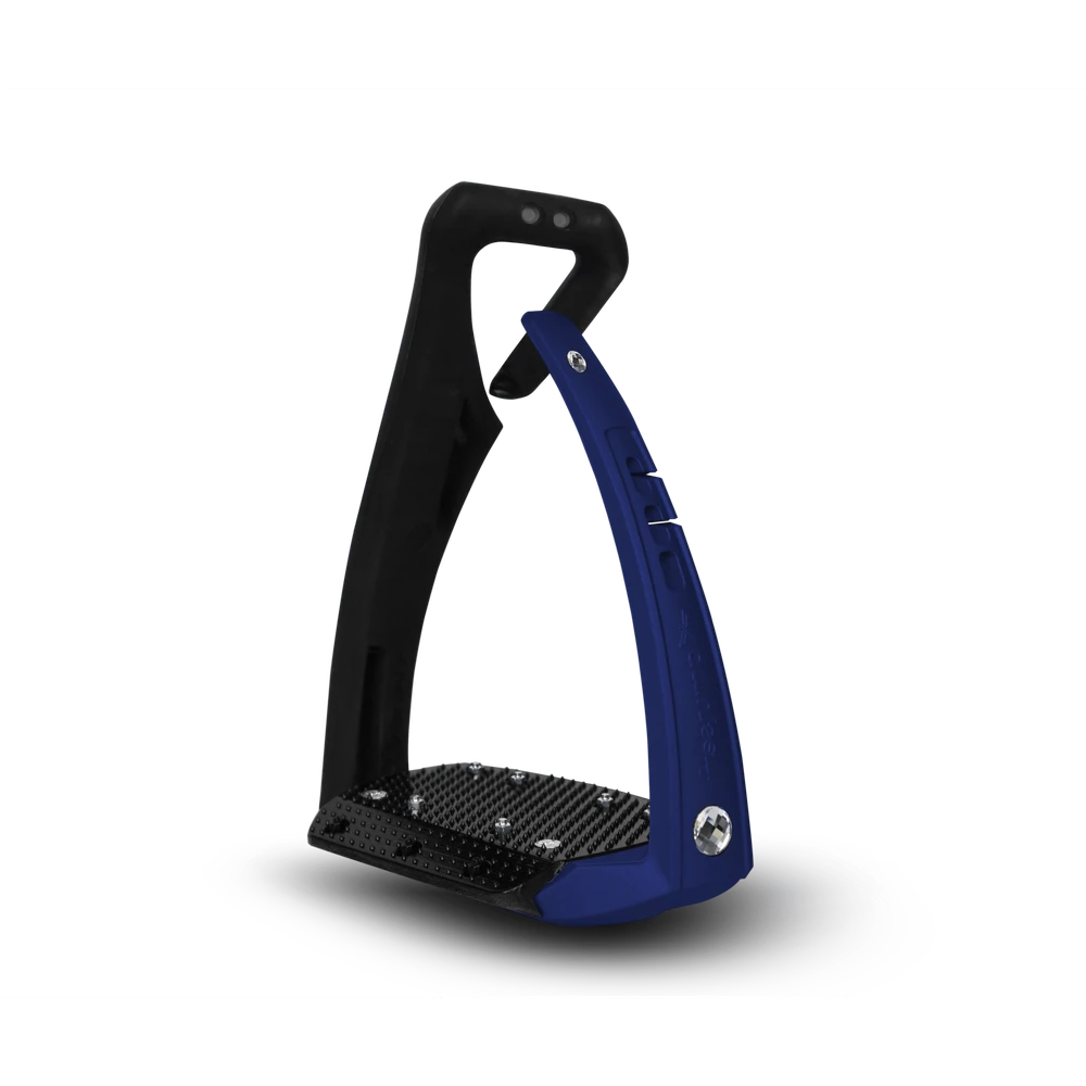 Freejump Stirrups Soft Up Pro Plus Crystal Edition in Navy