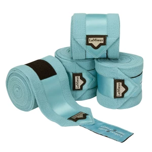 LeMieux Loire Satin Polo Bandages - Azure in Azure