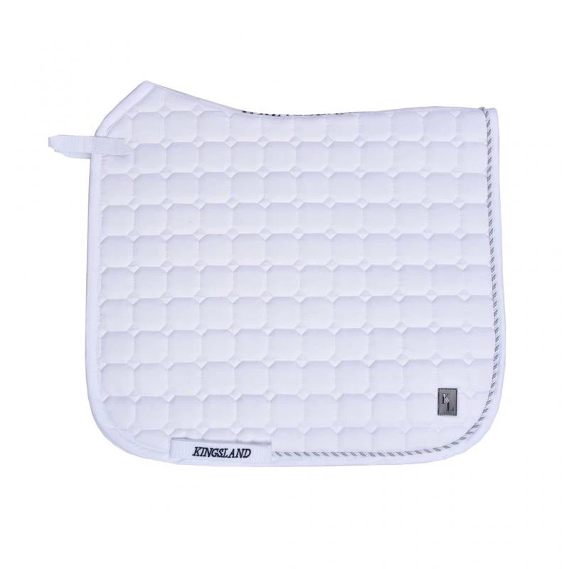 Kingsland Dressage Saddle Pad in White